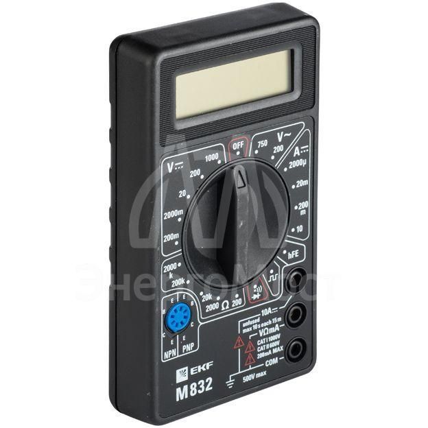 Мультиметр цифровой M832 Master EKF In-180701-bm832