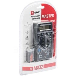 Мультиметр цифровой M832 Master EKF In-180701-bm832