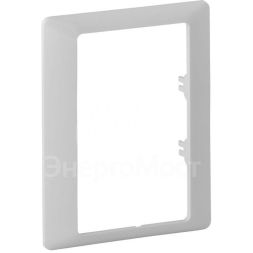Рамка 1-м Valena Life для двойных розеток бел. Leg 754221