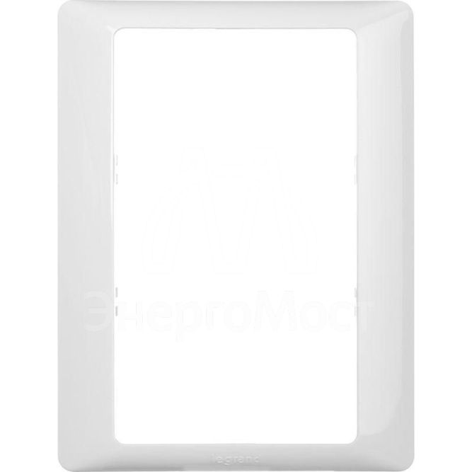 Рамка 1-м Valena Life для двойных розеток бел. Leg 754221