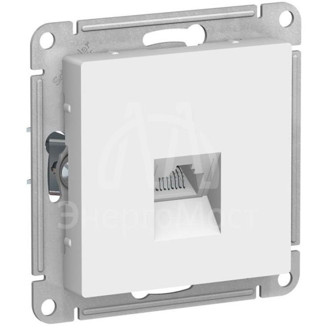 Механизм розетки компьютерной AtlasDesign RJ45 бел. SchE ATN000183