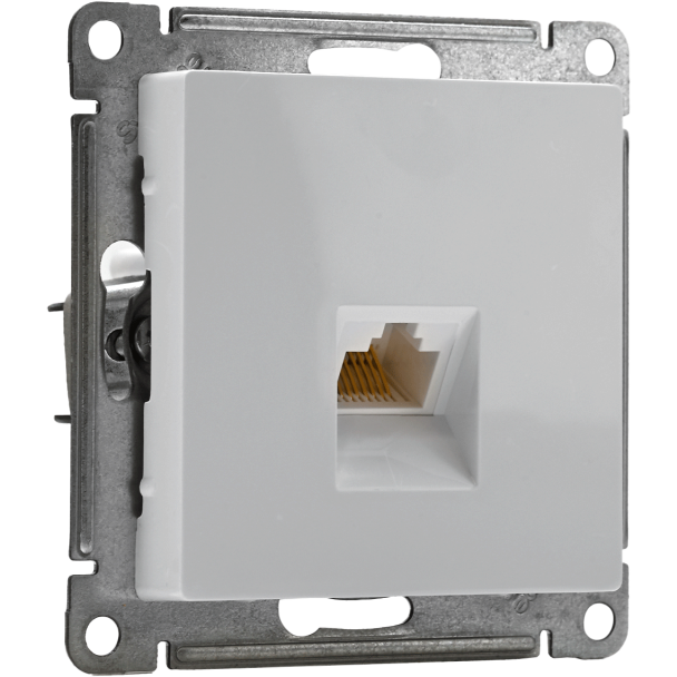 Механизм розетки компьютерной AtlasDesign RJ45 бел. SchE ATN000183