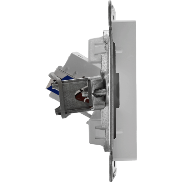 Механизм розетки компьютерной AtlasDesign RJ45 бел. SchE ATN000183