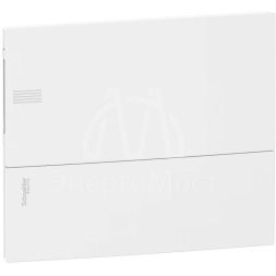Бокс СП MINI PRAGMA 1 ряд 12мод. бел. с бел. двер. IP40 SchE MIP22112