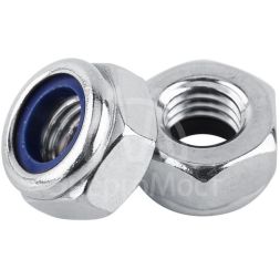 Гайка DIN985 самоконтрящаяся М4 оцинк. (уп.20шт) Tech-KREP 103029