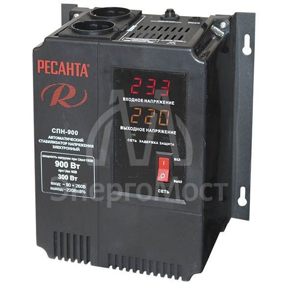 Стабилизатор напряжения Ресанта СПН-900