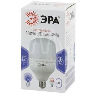 Лампа светодиодная высокомощная POWER 30W-6500-E27 2400лм ЭРА Б0027004