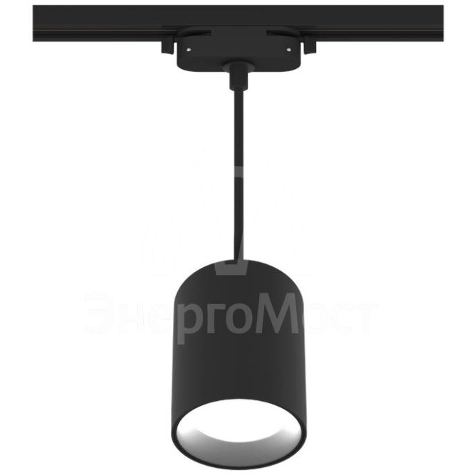 Светильник трековый подвес светодиодный ARTLINE 80х80х100мм 12Вт 960Лм 4000К 230В алюм. 4.2кв.м черн. Ritter 59703 6