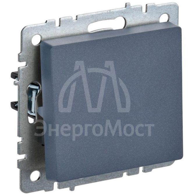 Выключатель 1-кл. СП BRITE ВС10-1-0-БрМ 10А маренго IEK BR-V10-0-10-K35