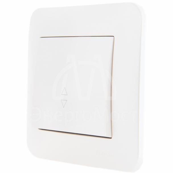 Механизм выключателя проходного 1-кл. 1п СП Karina 10А IP20 жемчуж./бел. перламутр LEZARD 707-3088-105