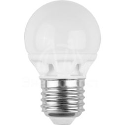 Лампа светодиодная LED3-G45/830/E27 3Вт шар 3000К тепл. бел. E27 245лм 220-240В Camelion 11374