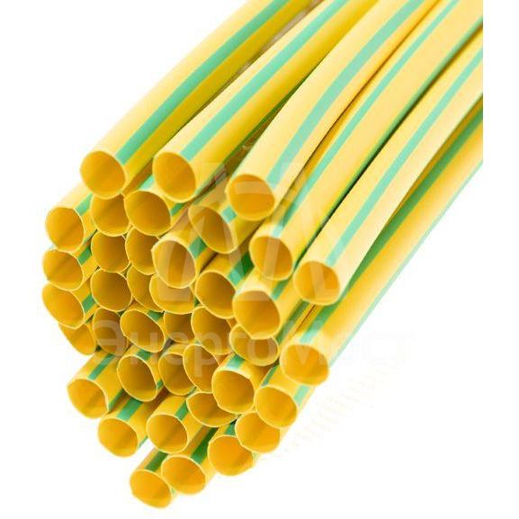 Трубка термоусадочная 6.0/3.0 1м желт./зел. Rexant 20-6007