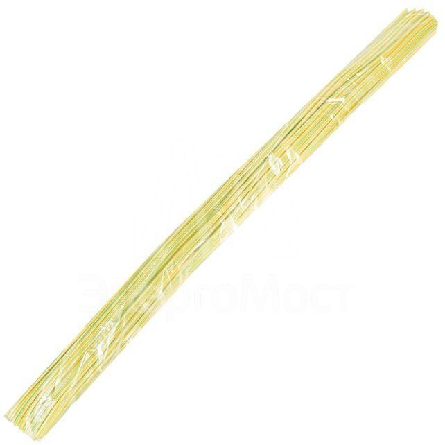 Трубка термоусадочная 6.0/3.0 1м желт./зел. Rexant 20-6007