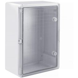 Корпус ударопрочный ЩМПп 500х350х190 IK10 IP65 прозр. дверь АБС пластик PRIZMA TOKOV ELECTRIC TKE-PZ-CPB05-IK10-IP65
