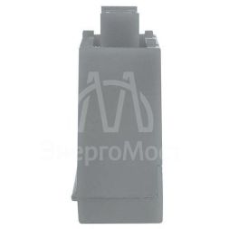 Шина L &amp;quot;фаза&amp;quot; 6х9 8 отверстий серый изолированный корпус на DIN-рейку латунь PROxima EKF sn0-63-8-is