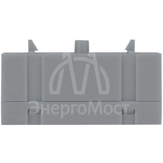 Шина L &amp;quot;фаза&amp;quot; 6х9 8 отверстий серый изолированный корпус на DIN-рейку латунь PROxima EKF sn0-63-8-is