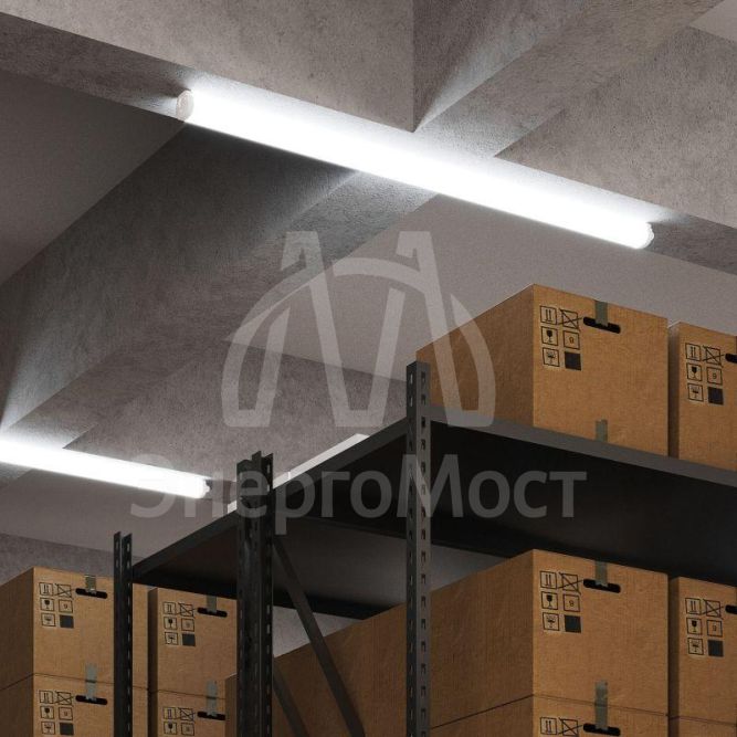 Светильник светодиодный ДСП 36Вт 6500К IP65 линейный мат. (аналог ЛСП 2х36Вт) Gauss 143425336