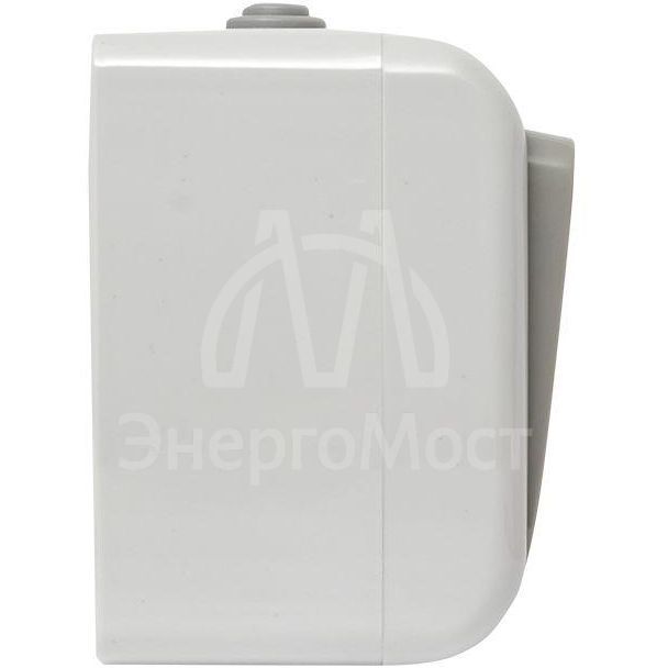 Блок ОП розетка 1-м 16А с заземл. с крышкой+выключатель 2-кл. Мурманск IP54 сер. EKF EFRV16-052-30-540