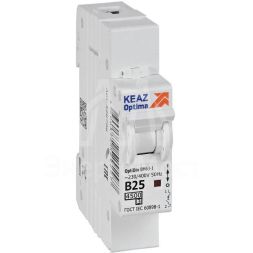 Выключатель автоматический модульный OptiDin BM63-1B25-4.5-УХЛ3 КЭАЗ 329503