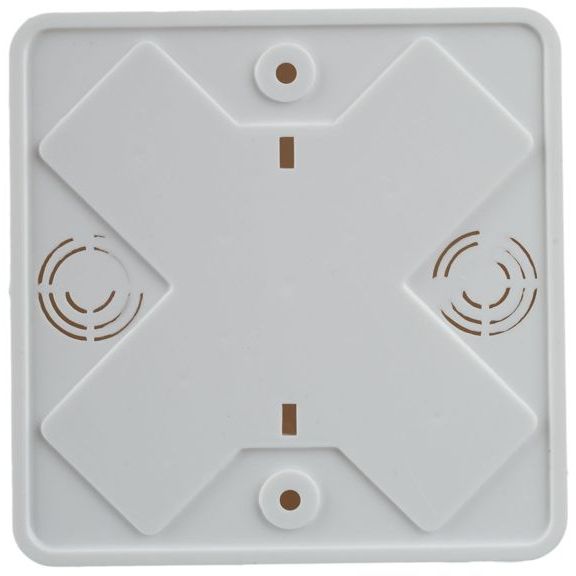 Коробка распаячная ОП КМ 100х100х29 бел. IEK UKO10-100-100-029-K01-E
