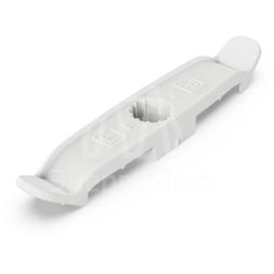 Держатель плоского кабеля двусторонний для прямого монтажа на 4 места бел. (уп.20шт) Промрукав PR13.02558