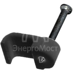 Крепеж кабеля плоский 8х3мм черн. (уп.50шт) Rexant 07-4207-1