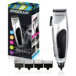 Машинка для стрижки волос ELX-HC03-C42 10Вт 220-240В серебр. Ergolux 13960