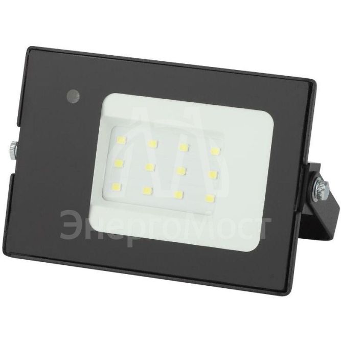 Прожектор светодиодный LPR-041-1-65K-010 10Вт 6500К 700лм IP65 122х75х35 уличный датчик движ. нерегулир. Эра Б0043573