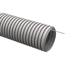 Труба гофрированная ПВХ d20мм с протяжкой (уп.100м) GENERICA CTG20-20-K41-100-G