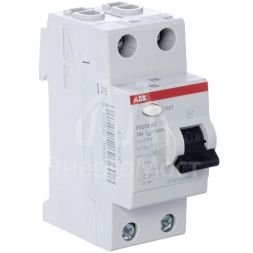 Выключатель дифференциального тока (УЗО) 2п 25А 30мА тип AC FH202 ABB 2CSF202004R1250