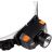 Фонарь аккумуляторный налобный AccuH1-L5WZ-og zoom LED 5Вт + 2хRED SMD IP54 5 режимов: 100проц. 180лм 3.5ч/50проц. 110лм 5.5ч/30проц. 65лм 15ч/красн. 28ч/мигающ. красн. 12ч аккум. 0.8А.ч управл. жестами черн./оранж. JazzWay 5036611