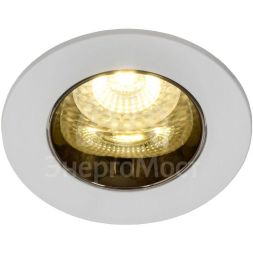 Светильник 4106 встраиваемый поворотный GU10 бел./шокол. пласт. IEK LT-UVB0-4106-GU10-1-K30