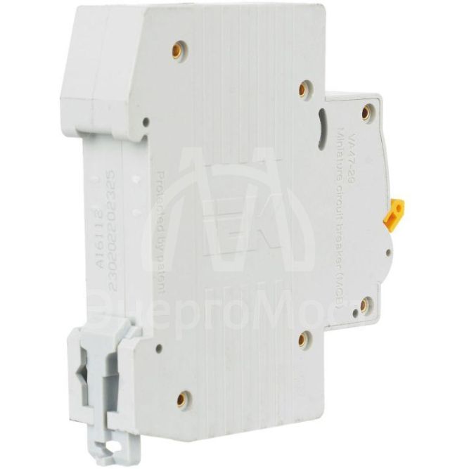 Выключатель автоматический модульный 1п C 25А 4.5кА ВА47-29 IEK MVA20-1-025-C