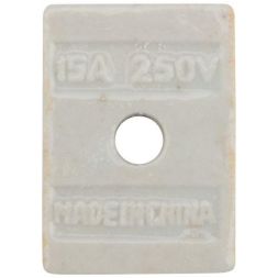 Клемма керамическая винтовая 10кв.мм 2 пары контактов с крепежным отверстием (уп.100шт) Rexant 07-6222