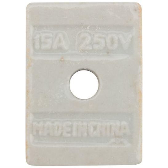 Клемма керамическая винтовая 10кв.мм 2 пары контактов с крепежным отверстием (уп.100шт) Rexant 07-6222