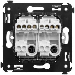 Кнопка 2-кл. СП &amp;quot;Avanti&amp;quot; &amp;quot;Белое облако&amp;quot; DKC 4400154