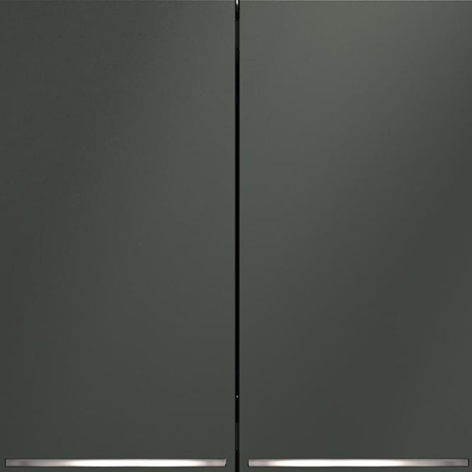 Выключатель 2-кл. СП S70 10А с подсветкой механизм титан Voltum VLS020206