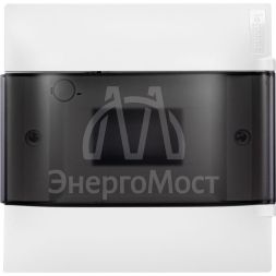Щиток пластиковый встраиваемый Practibox S 1х6 дым. дверь Leg 134556