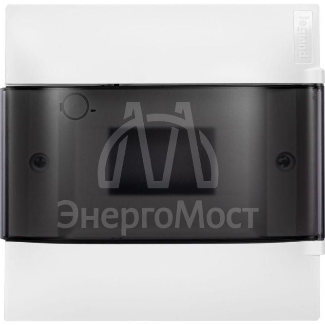 Щиток пластиковый встраиваемый Practibox S 1х6 дым. дверь Leg 134556