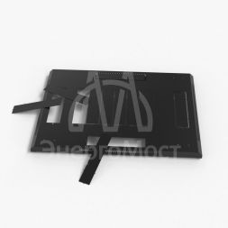 Шкаф TTB-4781-DD-RAL9004 напол. 19дюйм 47U 2277х800х1000мм передн. и задн. распашные перфор. двери (75%) ручка с замком крыша нового типа (RAL 9004) (разобранный) черн. Hyperline 392700