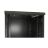 Шкаф TTB-4781-DD-RAL9004 напол. 19дюйм 47U 2277х800х1000мм передн. и задн. распашные перфор. двери (75%) ручка с замком крыша нового типа (RAL 9004) (разобранный) черн. Hyperline 392700