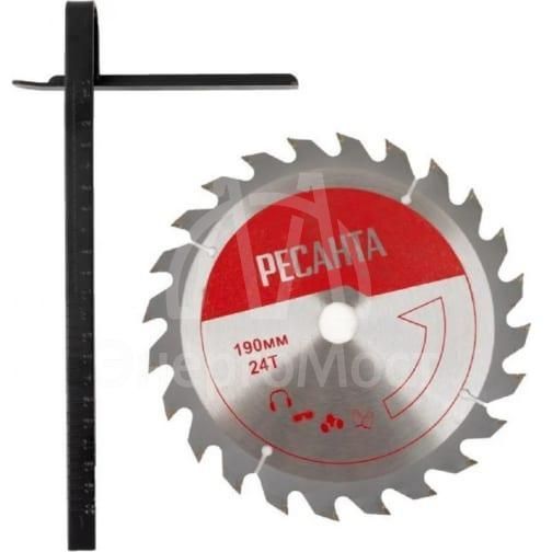 Пила дисковая ДП-190/1800 Ресанта 75/11/2