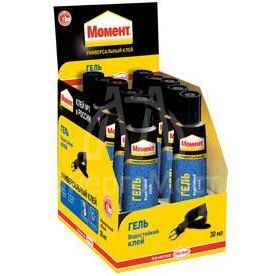 Клей-гель &amp;quot;Момент Гель&amp;quot; 30мл в шоу-боксе Момент C0036326