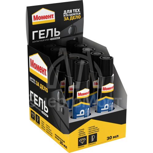 Клей-гель &amp;quot;Момент Гель&amp;quot; 30мл в шоу-боксе Момент C0036326