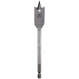 Сверло перовое по дереву 18мм (шестигранный хвостовик) Rexant 91-0666