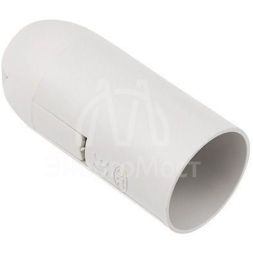 Патрон E14 пластиковый термостойкий подвесной бел. с этикеткой Rexant 11-8822