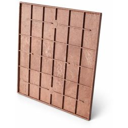 Плита для закрытия кабеля ПЗК &amp;quot;ОСТОРОЖНО КАБЕЛЬ&amp;quot; 480х480х16 красн. SPP 480