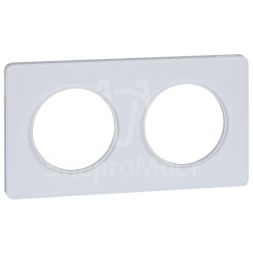 Рамка 2-м Odace бел. SchE S52P804