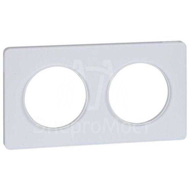 Рамка 2-м Odace бел. SchE S52P804