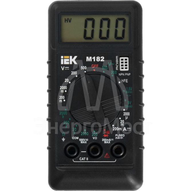 Мультиметр цифровой Compact M182 IEK TMD-1S-182